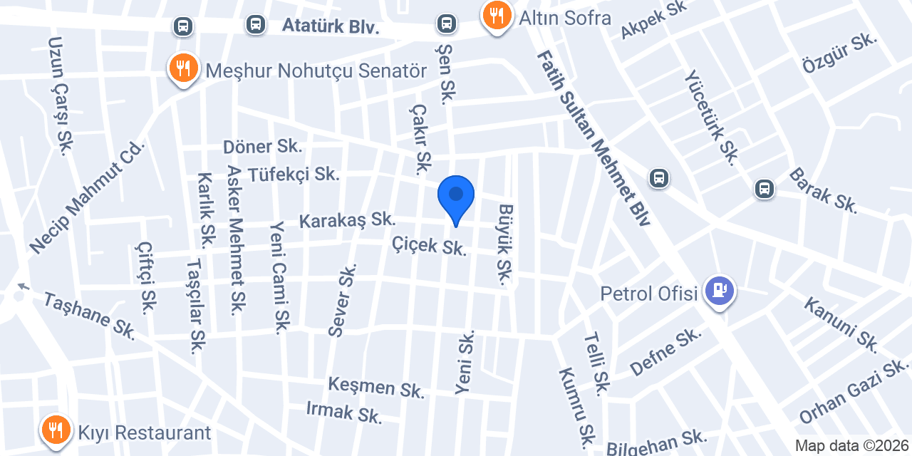 Özdemir hukuk bürosu konumu