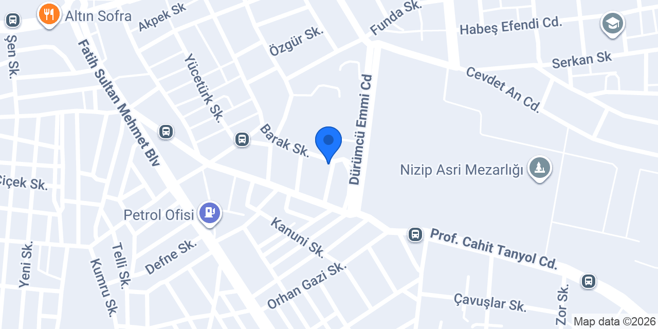 Diş Hekimi Ömer Faruk Çiçek konumu