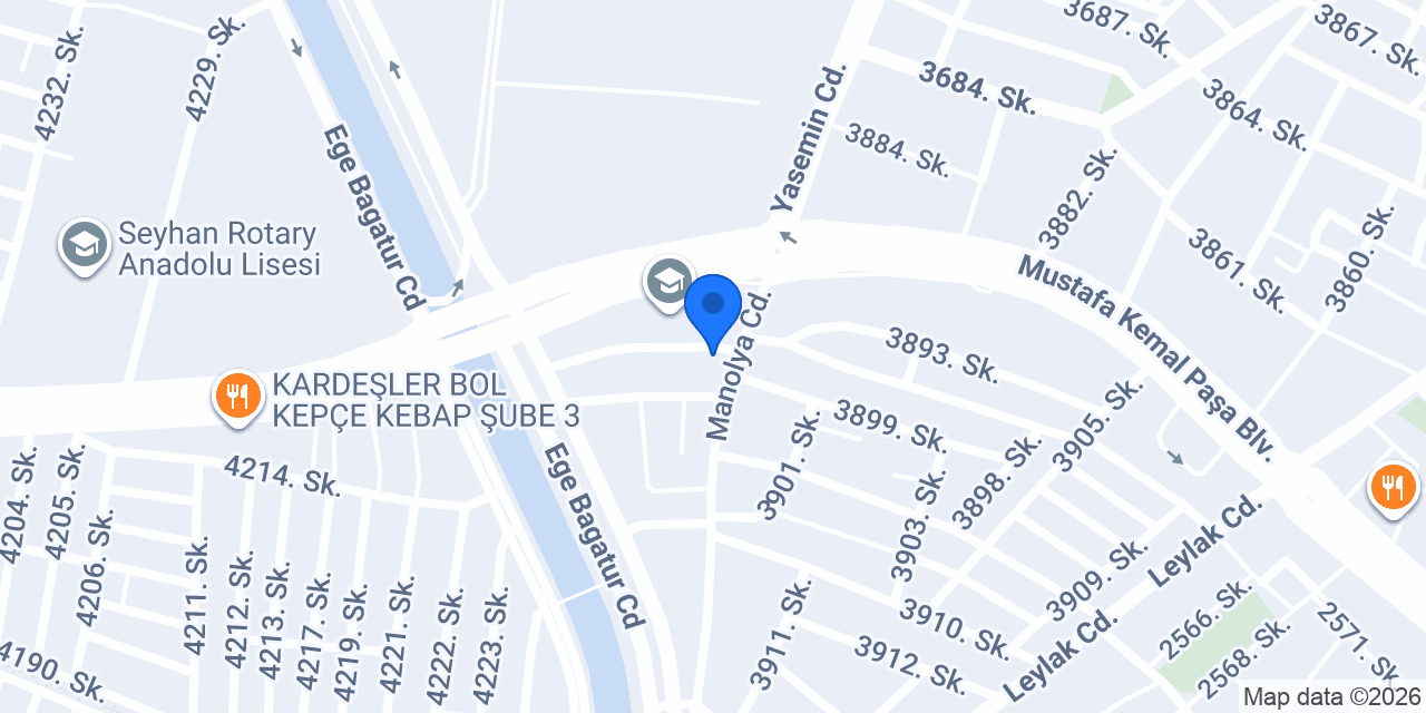 SÜRAT MOTOR YÜREĞİR konumu