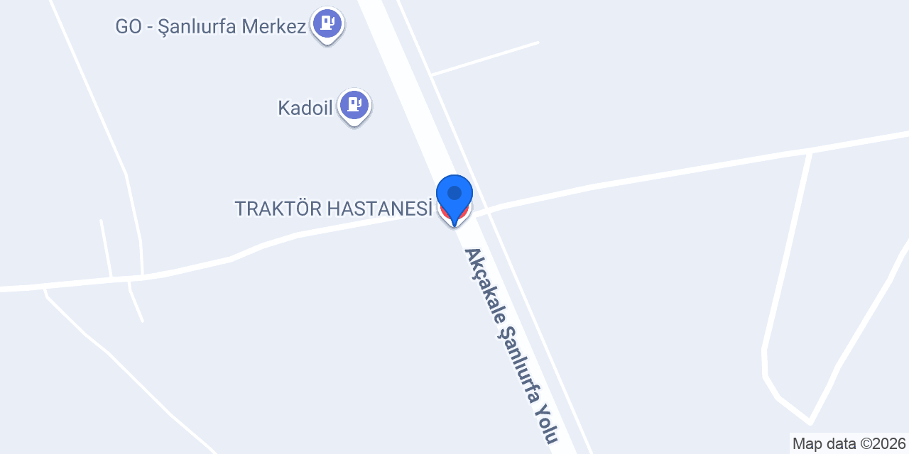 TRAKTÖR HASTANESİ konumu