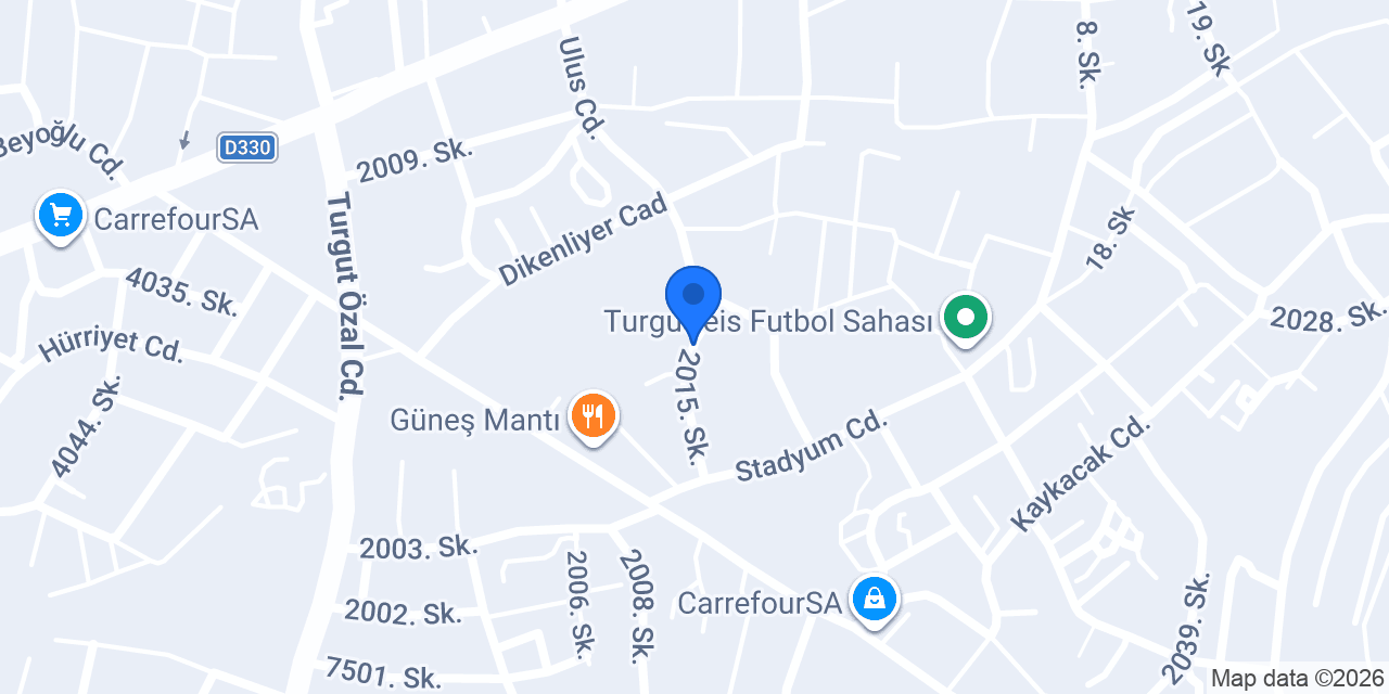 Ataman Taşımacılık konumu