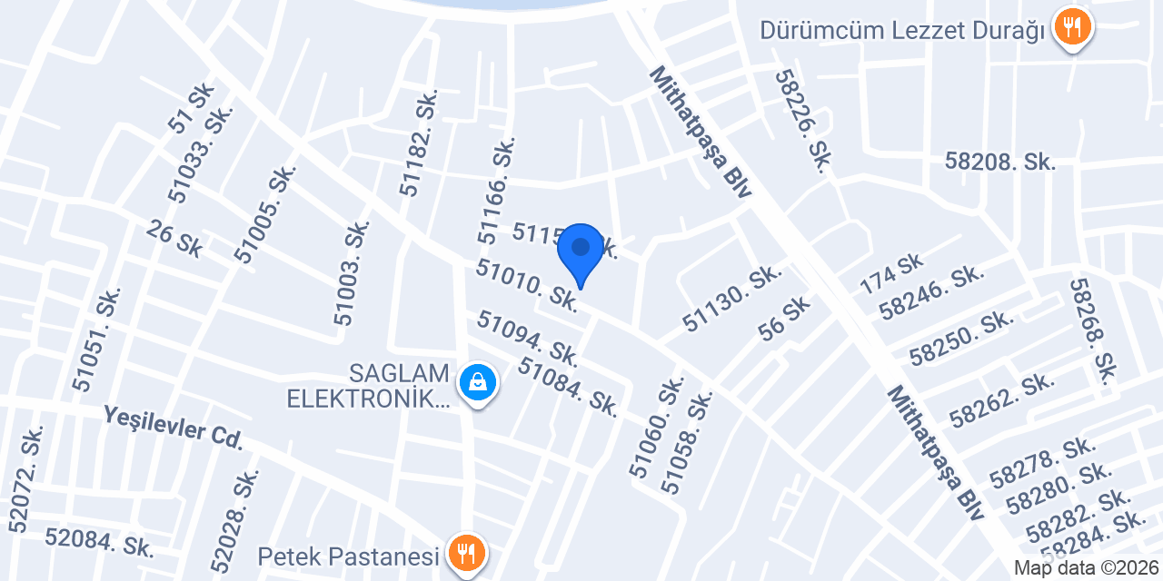 Demiralp Ekmekçilik konumu