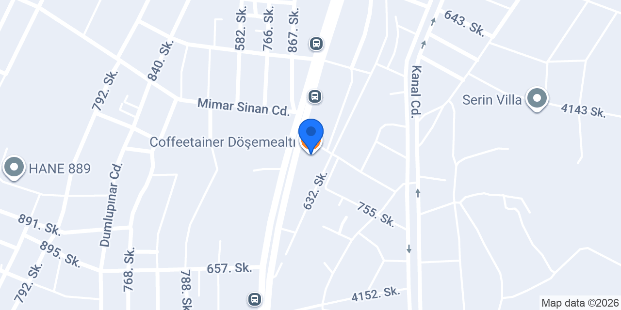 Coffeetainer Döşemealtı konumu