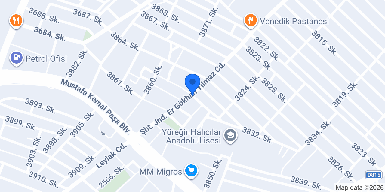 Özgür Tekel Bayi konumu