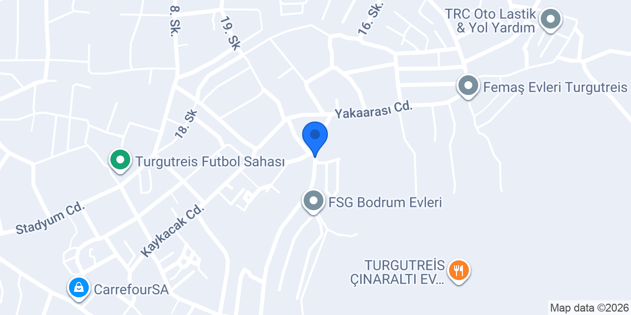 Dadaşlar Ekmek Fırını konumu