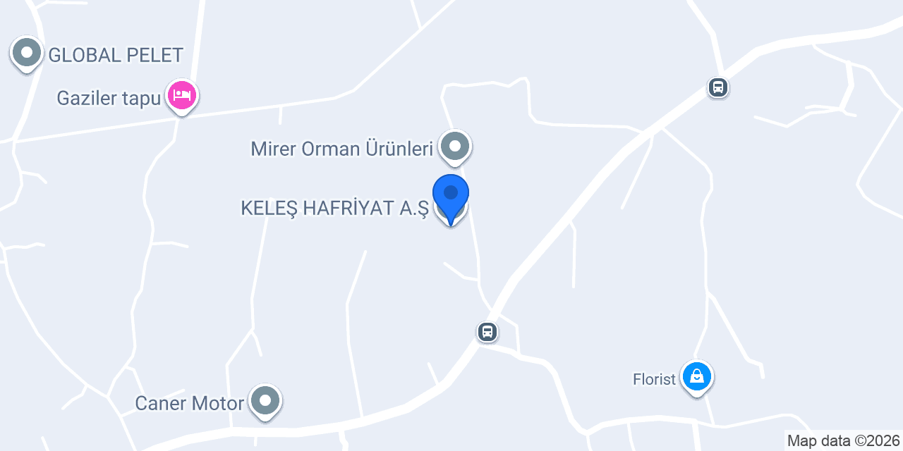 KELEŞ HAFRİYAT A.Ş konumu