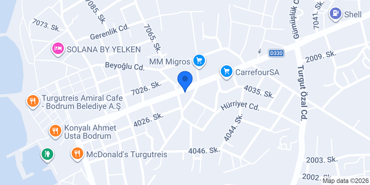 Samsung Turgutreis konumu