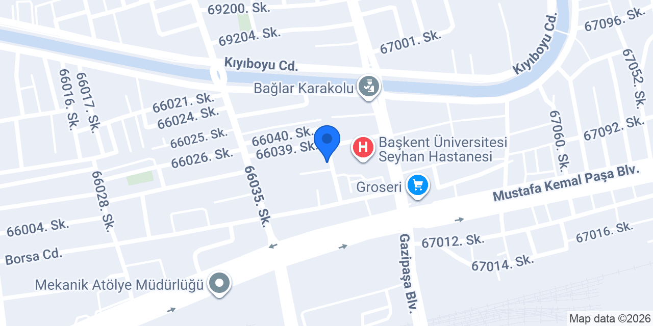 Takadaş Eczanesi konumu