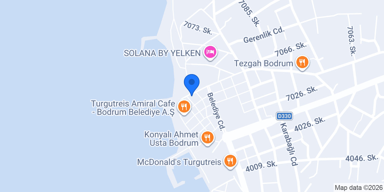 U2 Travel Bodrum konumu