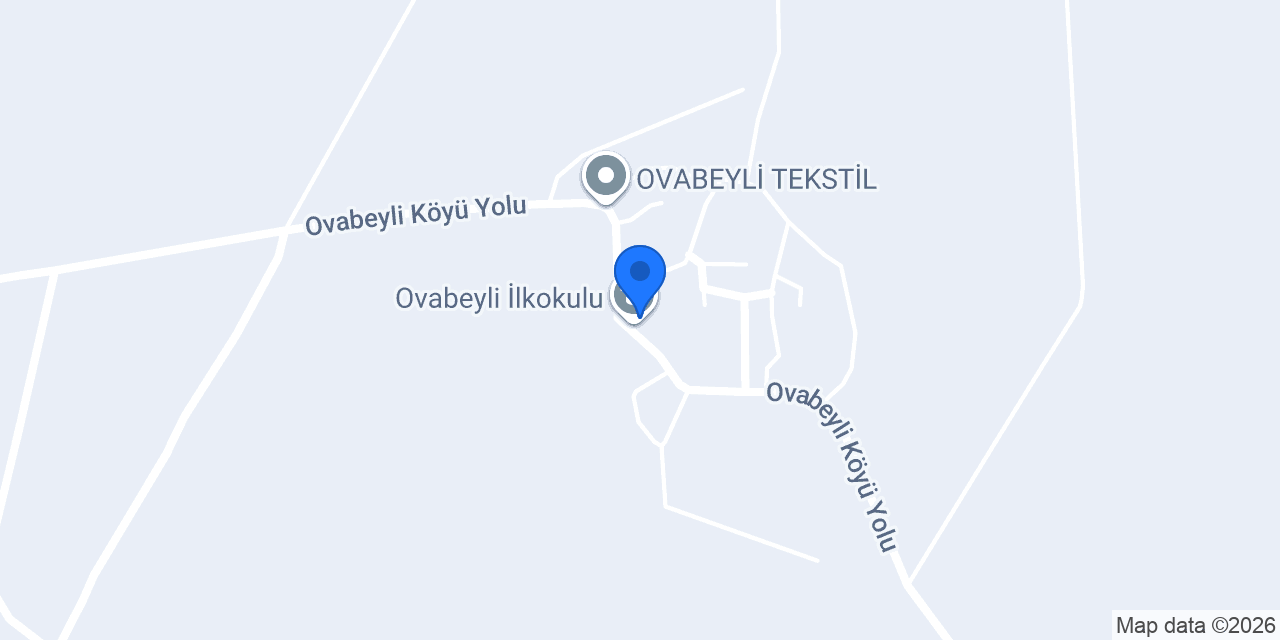 Ovabeyli İlkokulu konumu