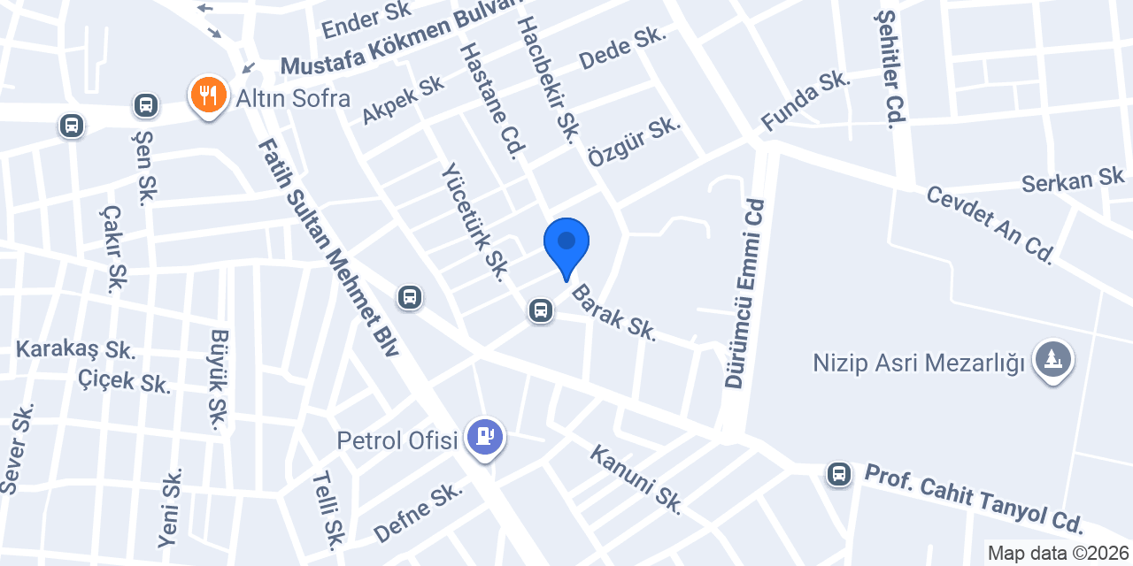 Ötkün Eczanesi konumu