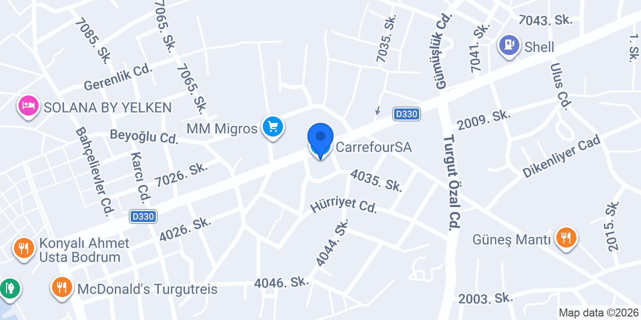 CarrefourSA konumu