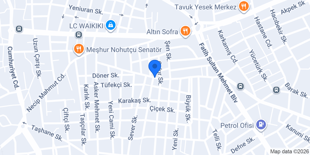 Nizip Taksi 27 konumu