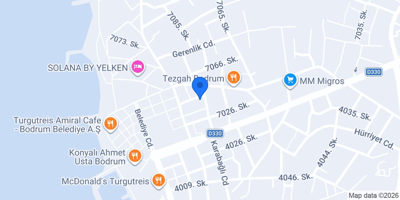 Zeyno Doner Turgutreis konumu