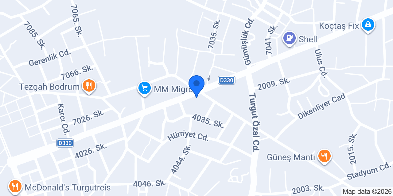 Moon Masaj Merkezi konumu