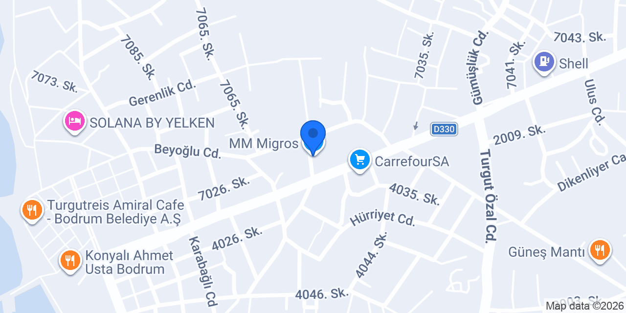 MM Migros konumu