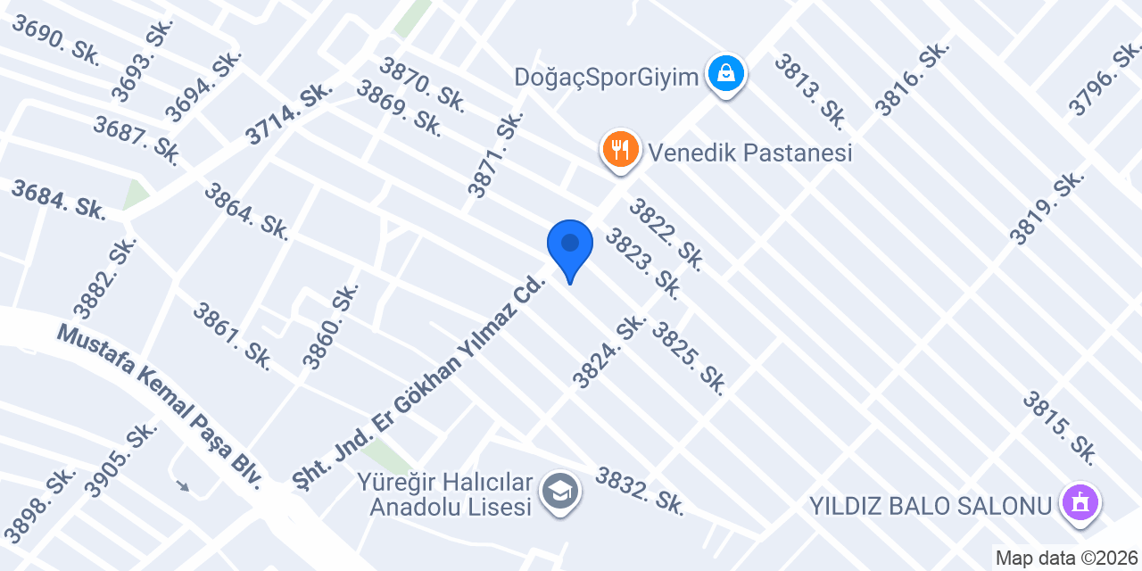 Efe Reklam konumu
