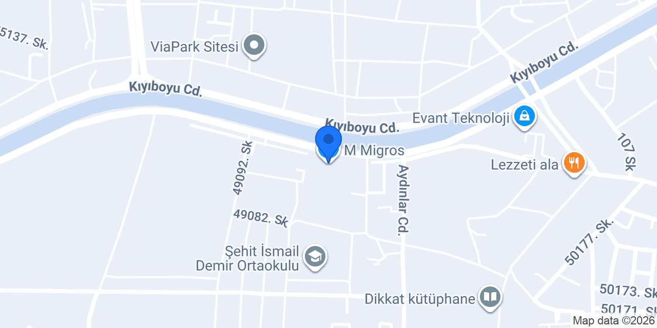 M Migros konumu