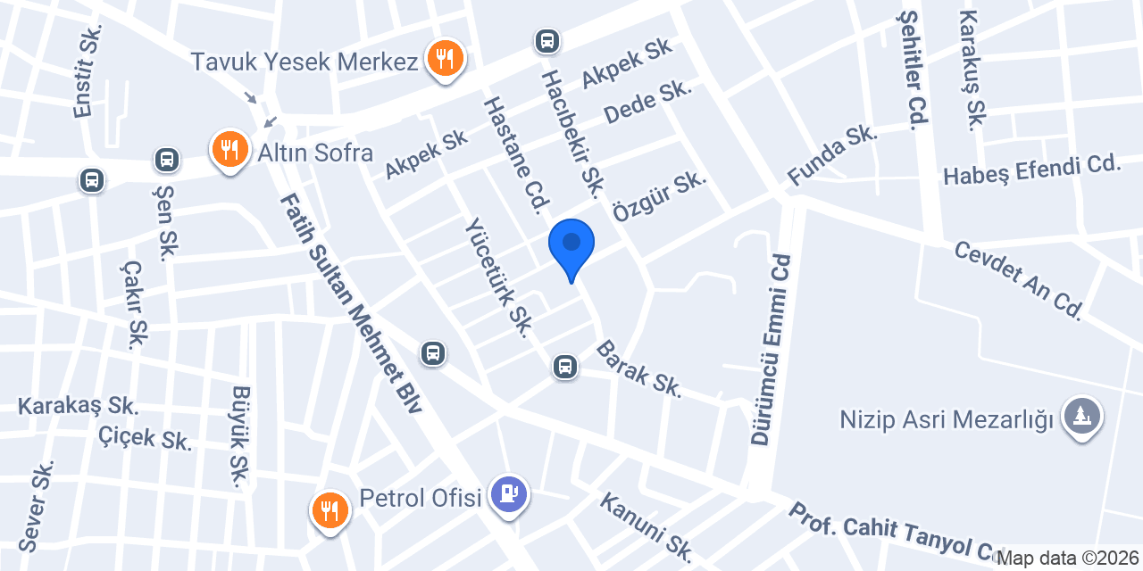 Sena Çiçekçilik konumu