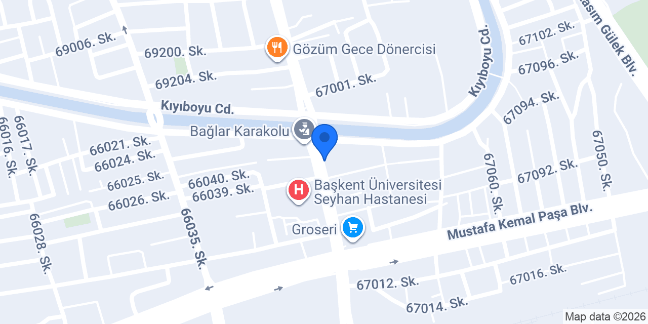 Çukurova sağlik dernegi konumu