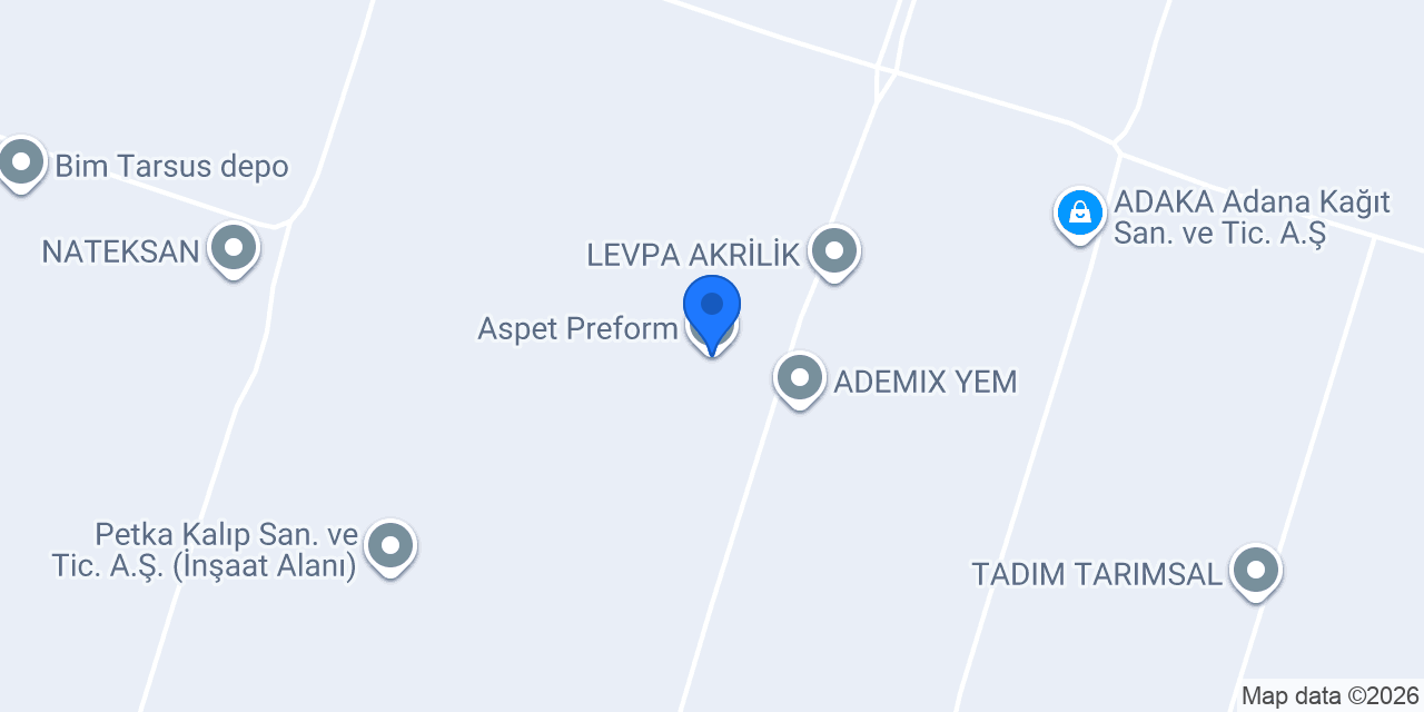Aspet Preform konumu