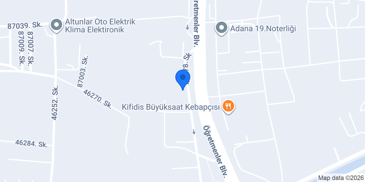 Pilsan Eko Oyuncak Adana Merkez konumu