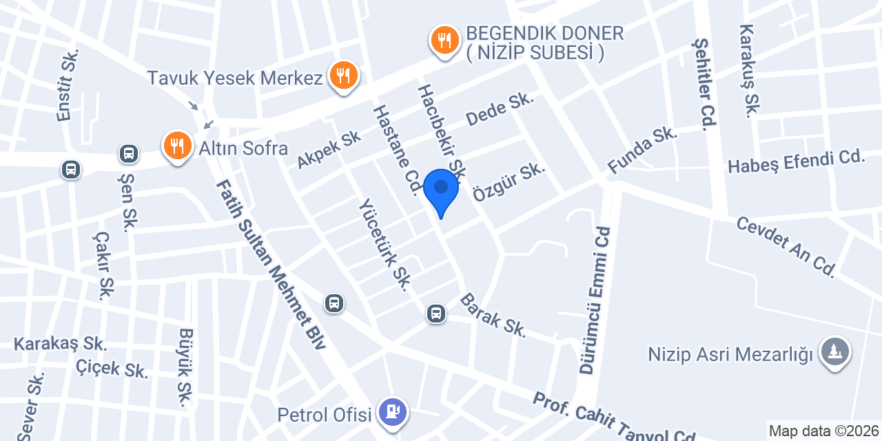TUĞÇE OPTİK konumu