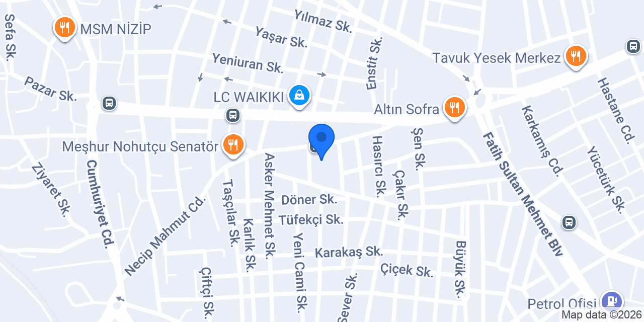 Ali Alkan Ortaokulu konumu