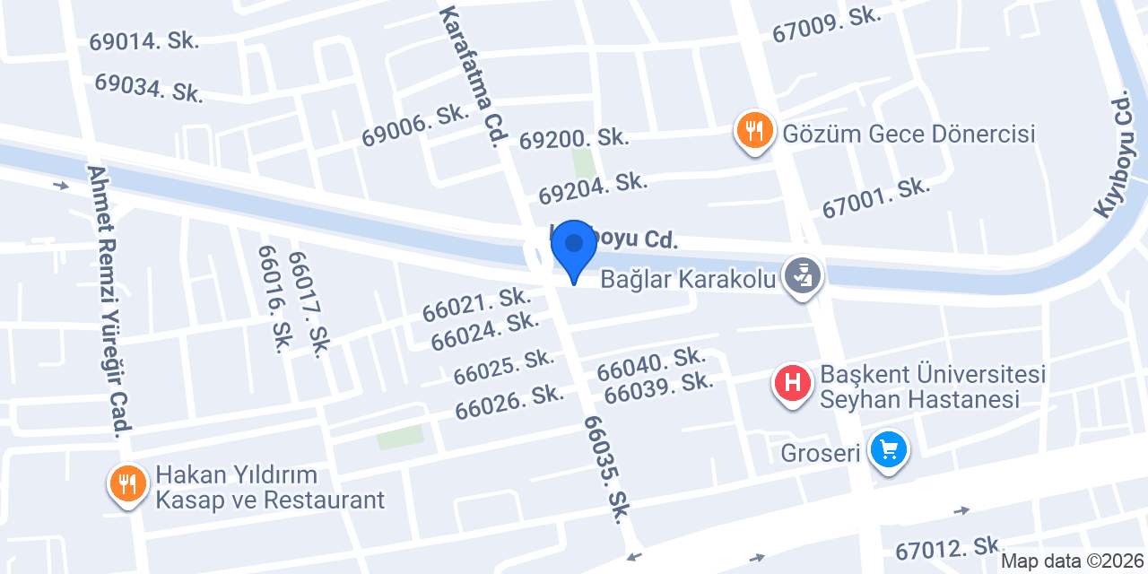 Express Tekyıldız Yurt konumu