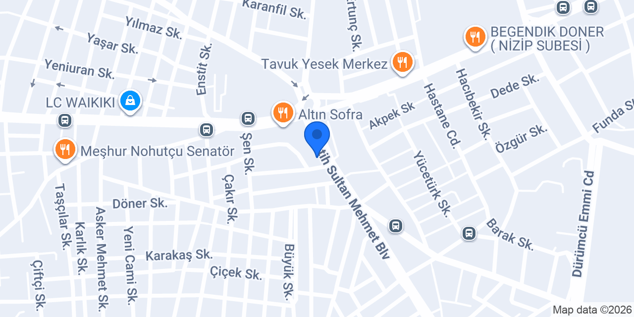 Av.Cuma Özkaraman konumu