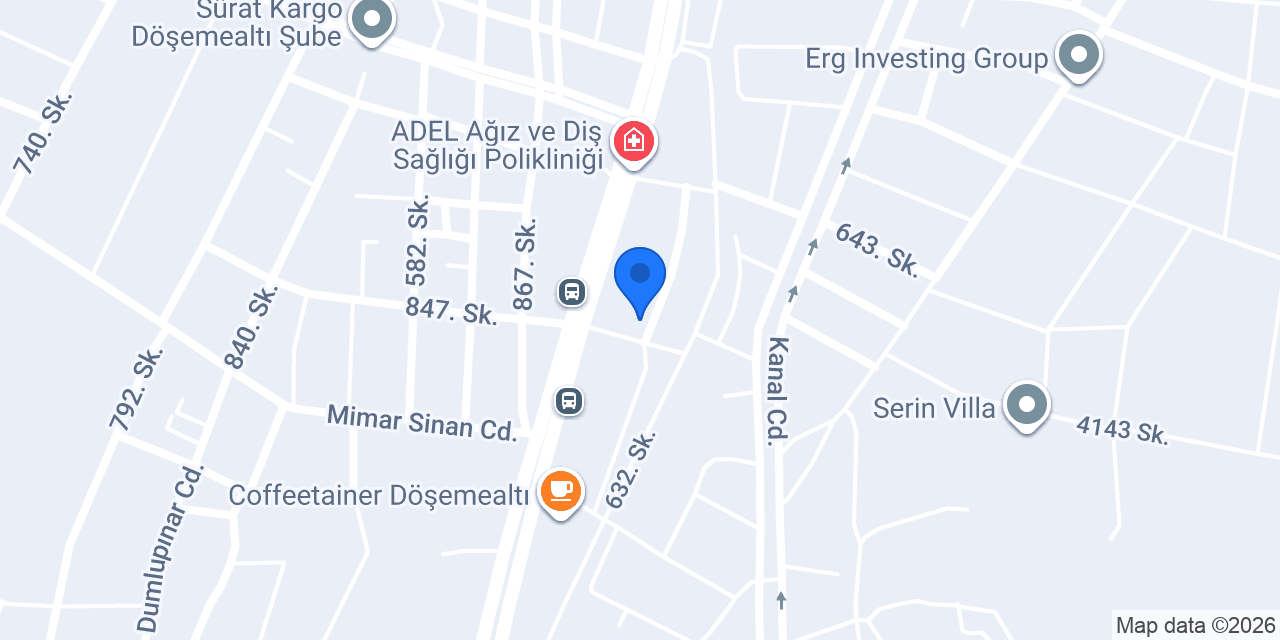 Döşemealtı Uğur Kurs konumu