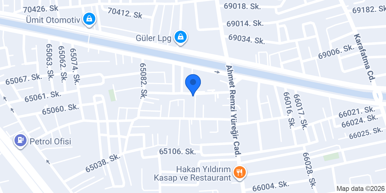 Burak Ekmek Fırını konumu