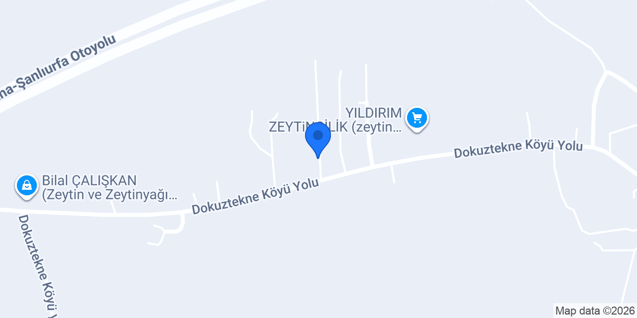 Böşdür zeytinyağı konumu