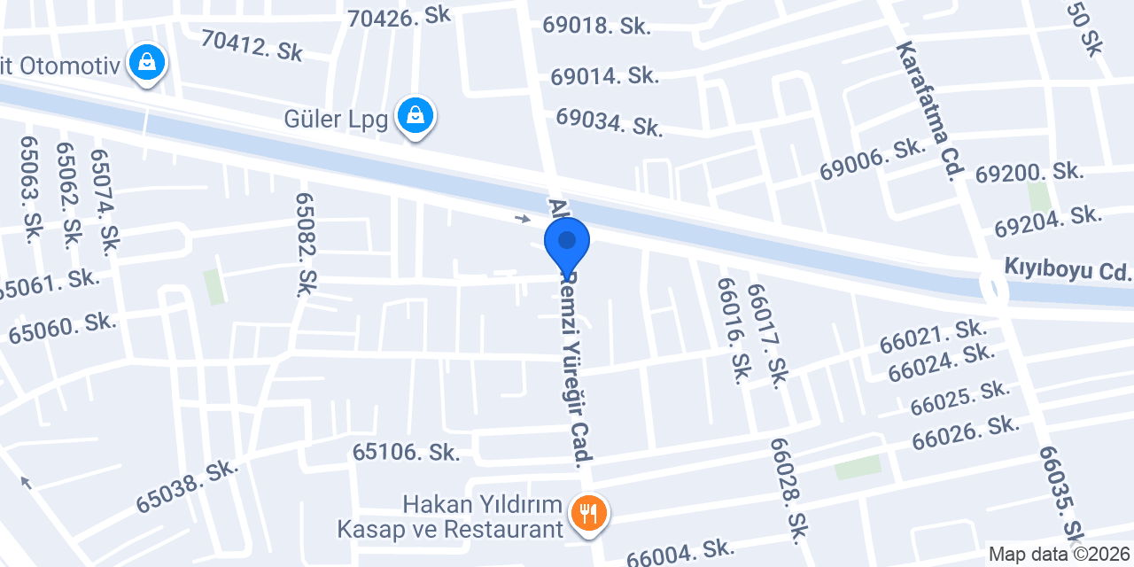 Ey-Fa Doğal Fırın konumu
