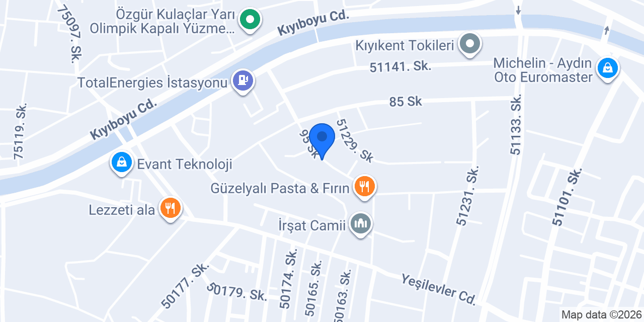 URAS RENT A CAR konumu