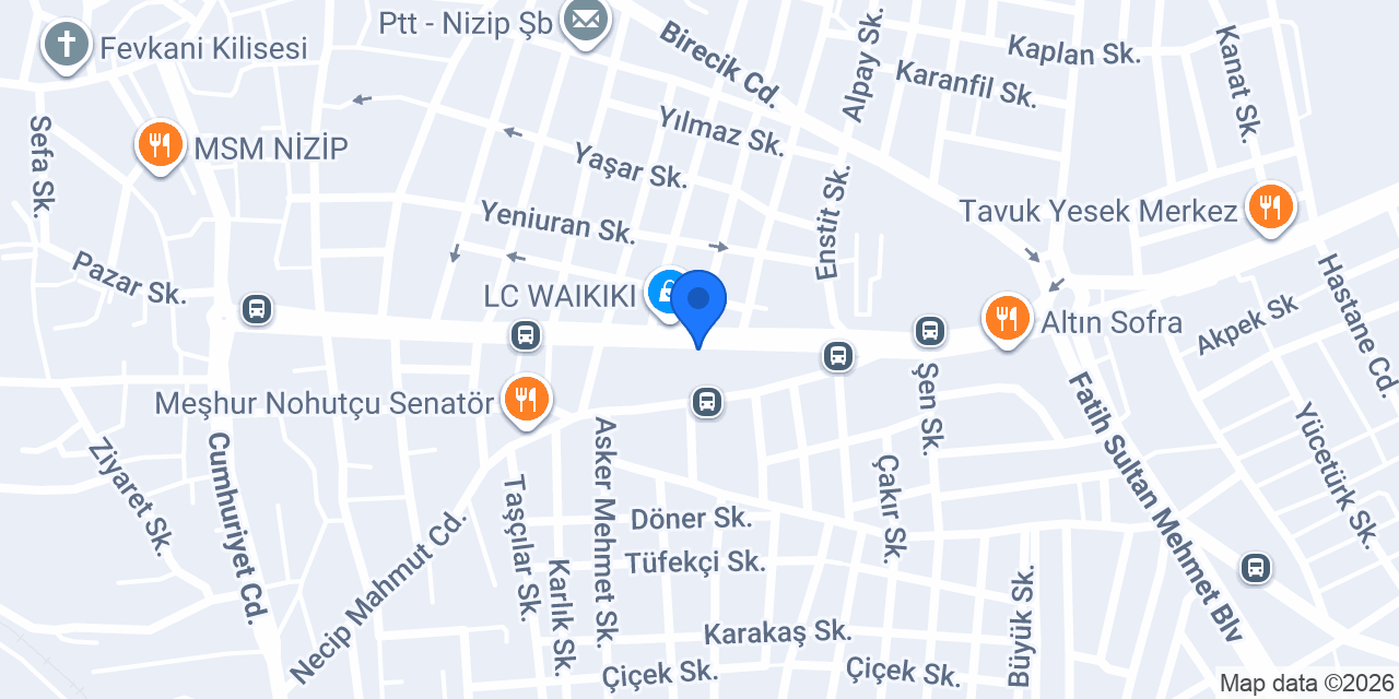 Günay Eczanesi konumu
