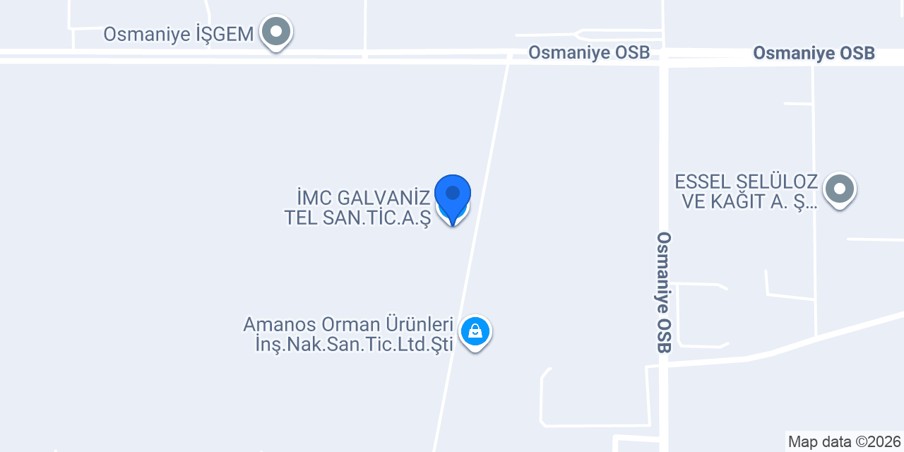İMC GALVANİZ TEL SAN.TİC.A.Ş. konumu