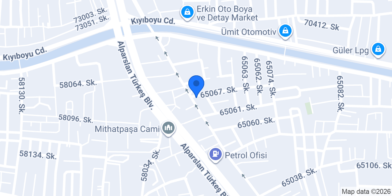 Öz Çınar Mobilya konumu