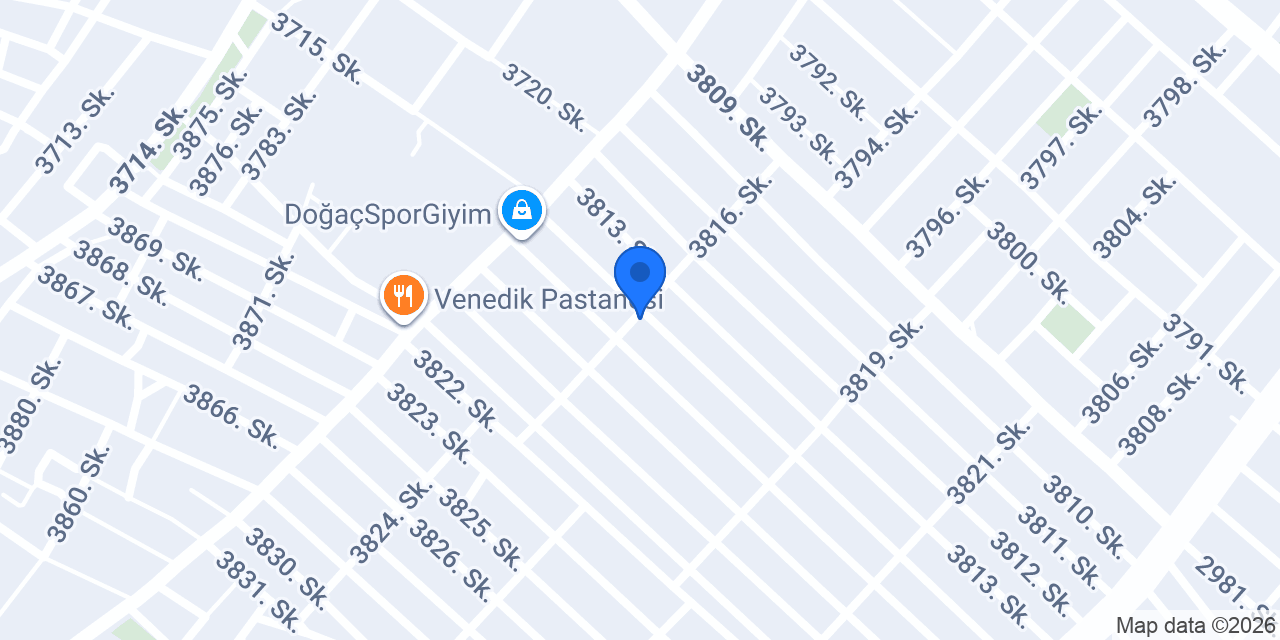 Zengibar Gıda konumu