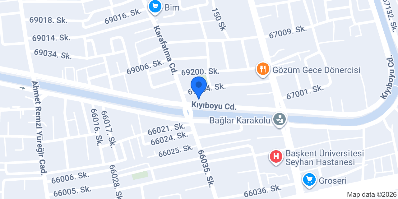 Beyaz Oto konumu