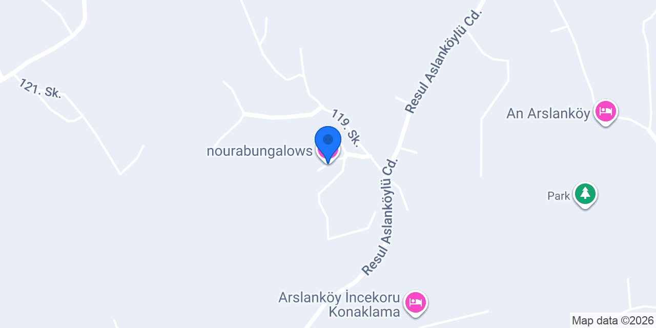 nourabungalows konumu
