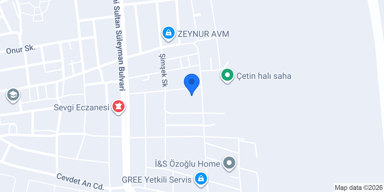 Hatice Seyit Çeker İlkokulu konumu