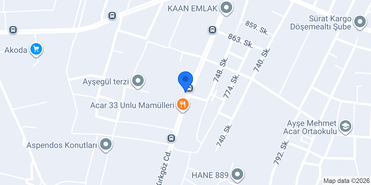 Küçüktekin Hafriyat konumu
