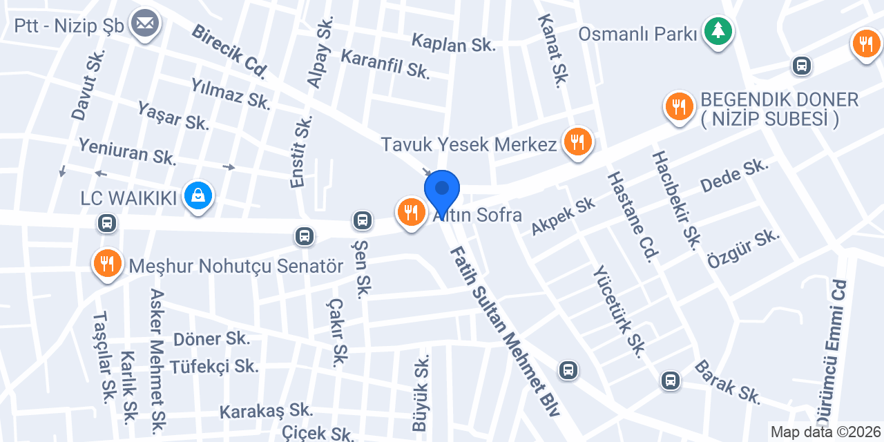 Altınbaş Turizm konumu
