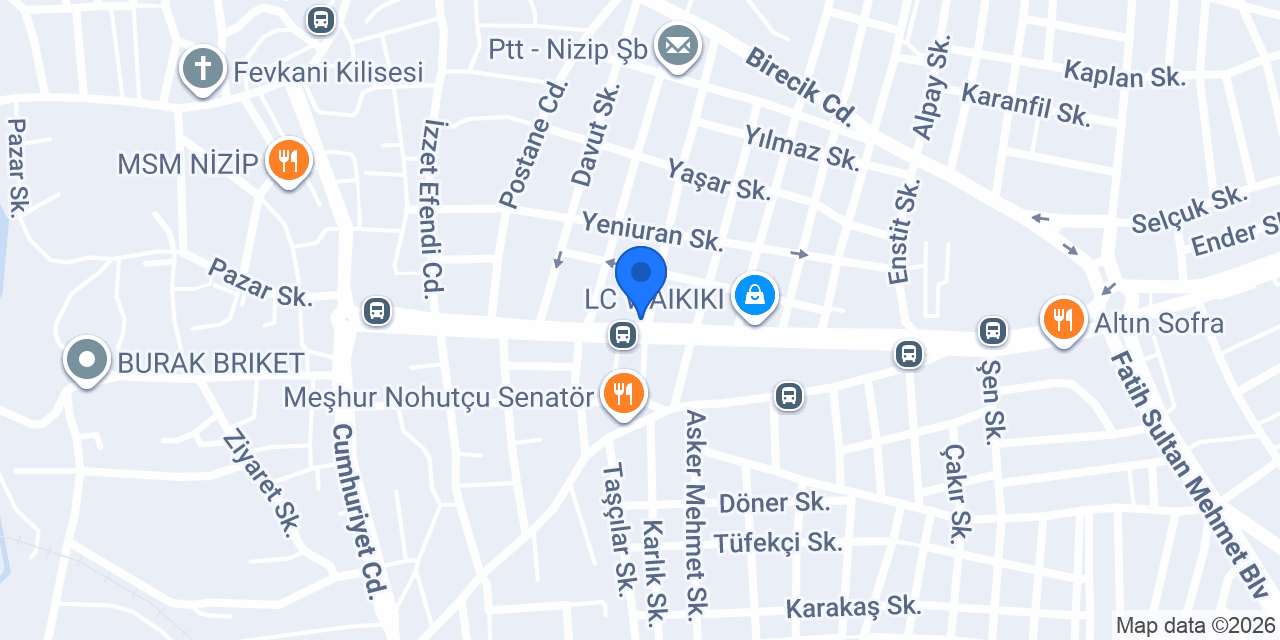 TveK Nizip konumu