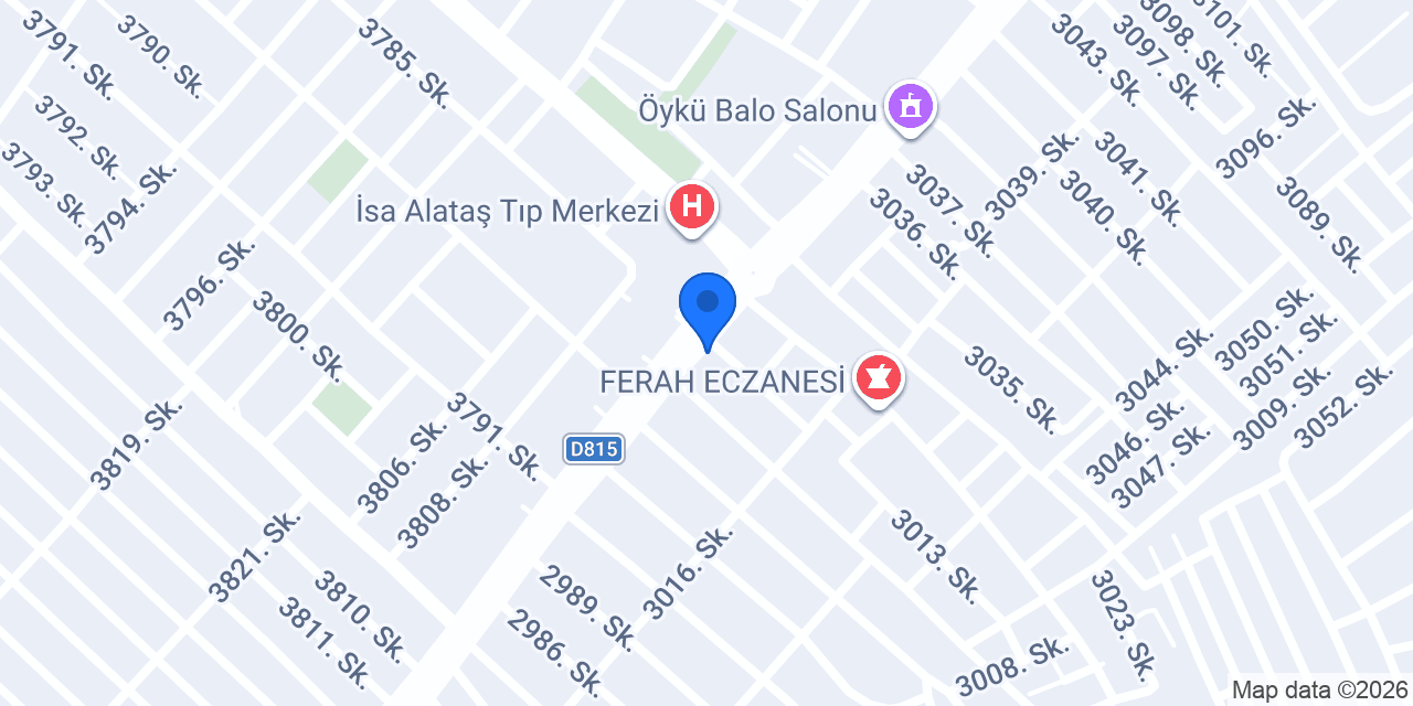 Kozan Şifa Eczanesi konumu