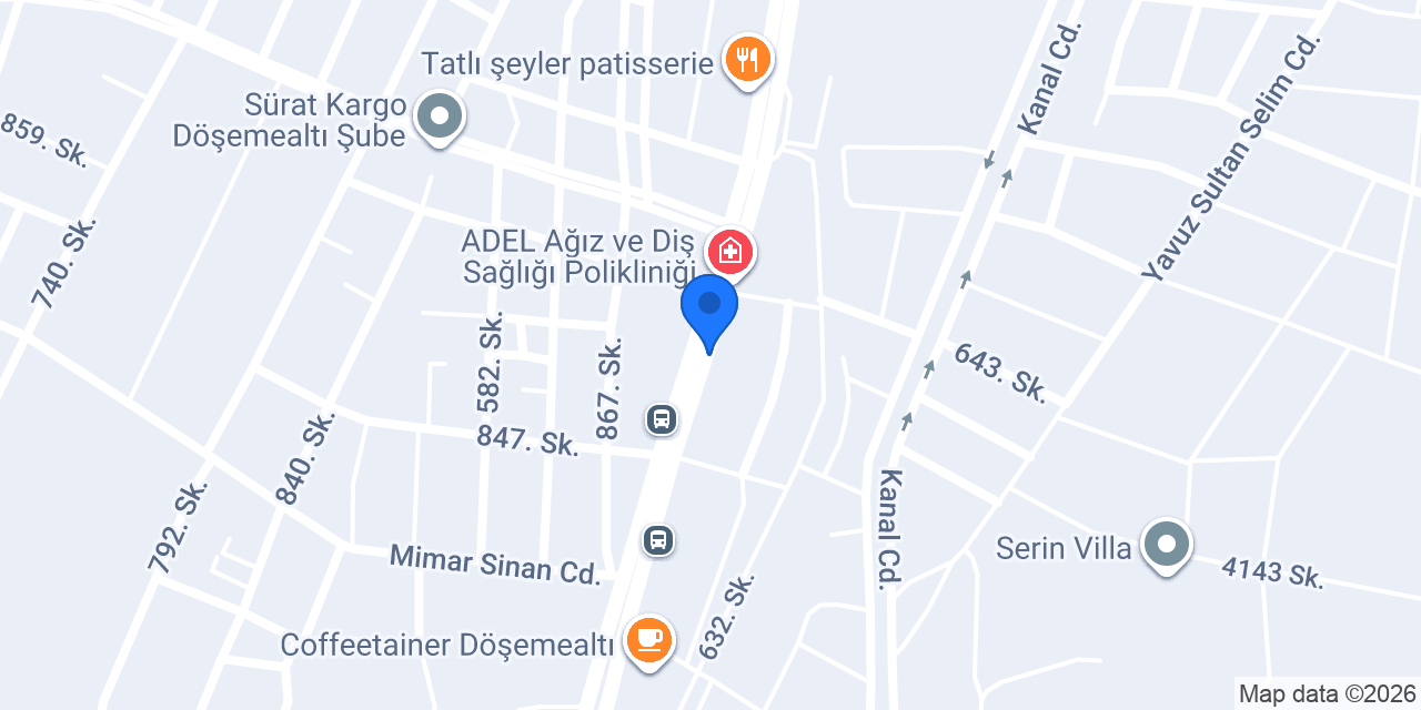 STM AVİZE & AKSESUAR konumu