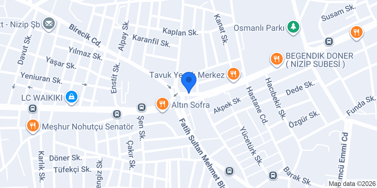 Çifte büfe & tost konumu