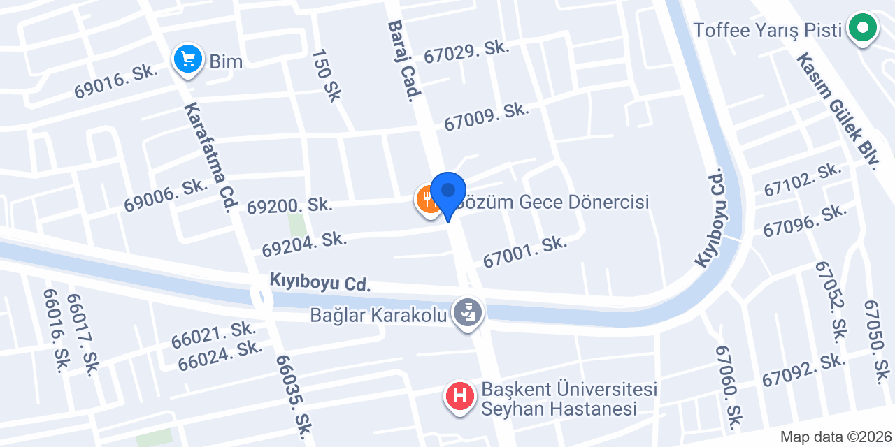 Adana Dijital konumu