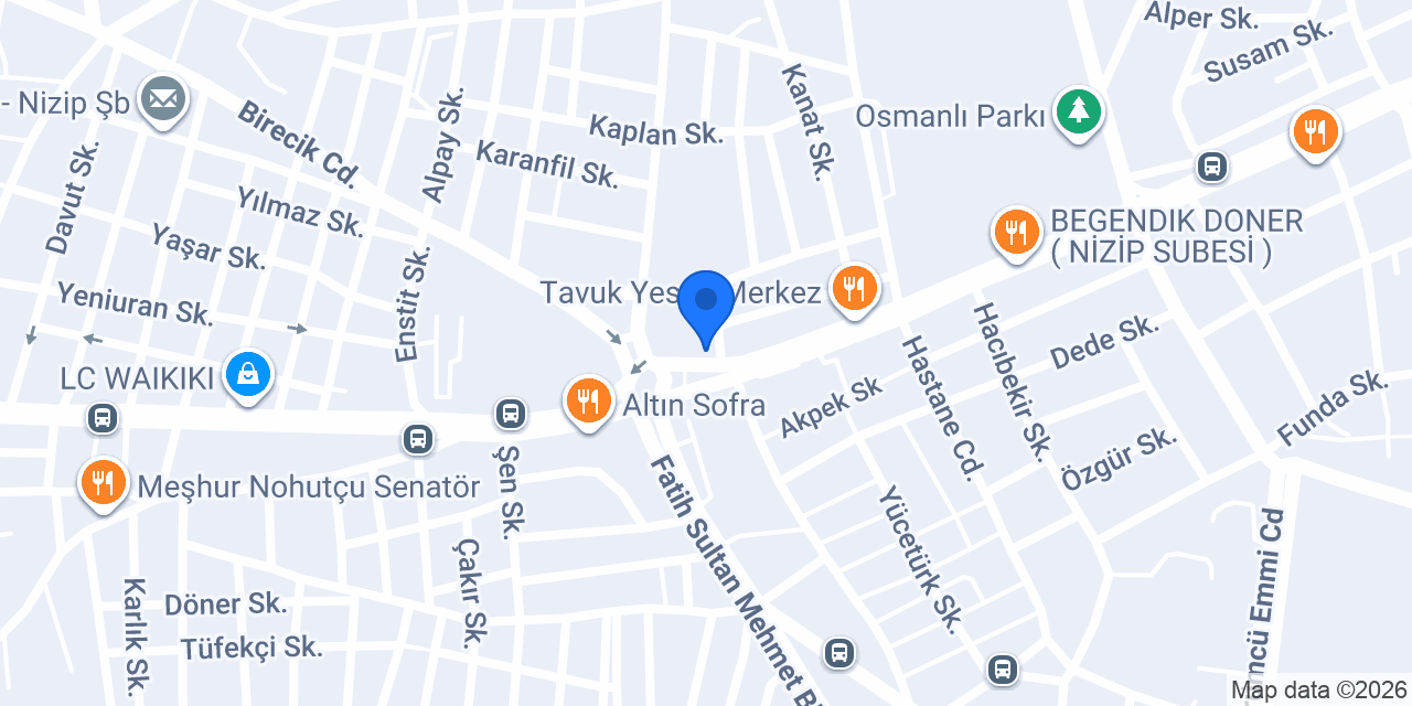 Antepli Oğlu Simit konumu